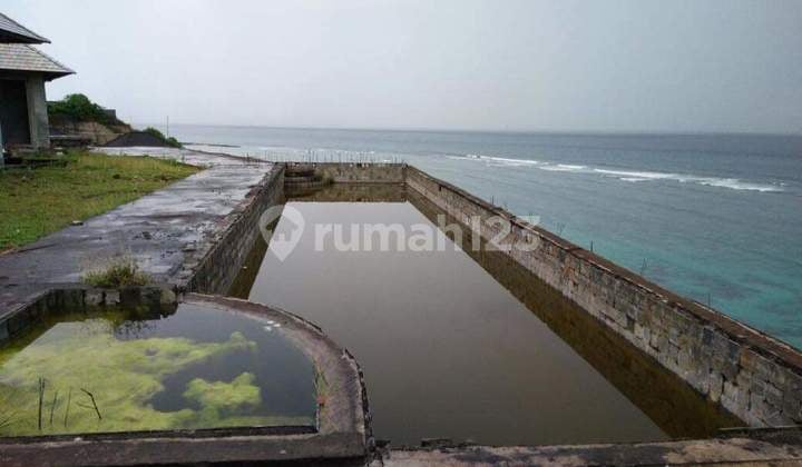 Cliff View Land Loss Beach Plus Building in Nusa Dua SHM - Freehold Certificate 2065 m²