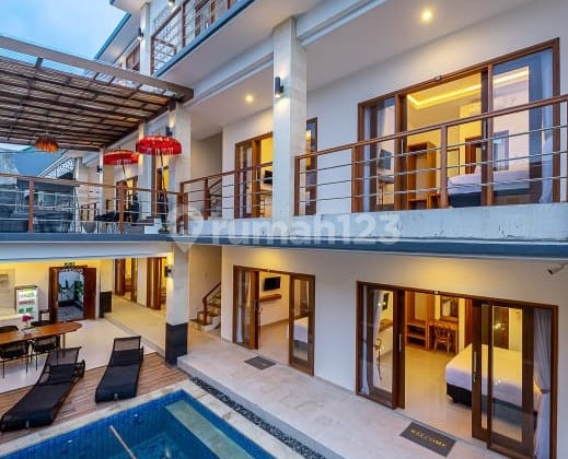 Brand New Guest House And Apartment 3 Floors Furnished New SHM - Freehold Certificate in Pererenan Rumah