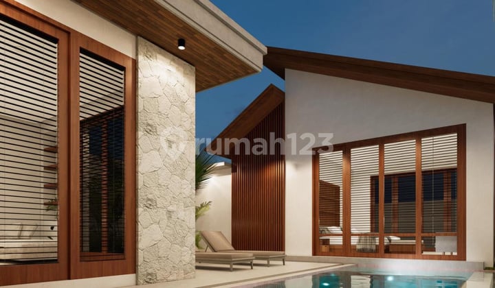 Rumah Semi Villa Furnished Baru SHM - Sertifikat Hak Milik di Ubud
