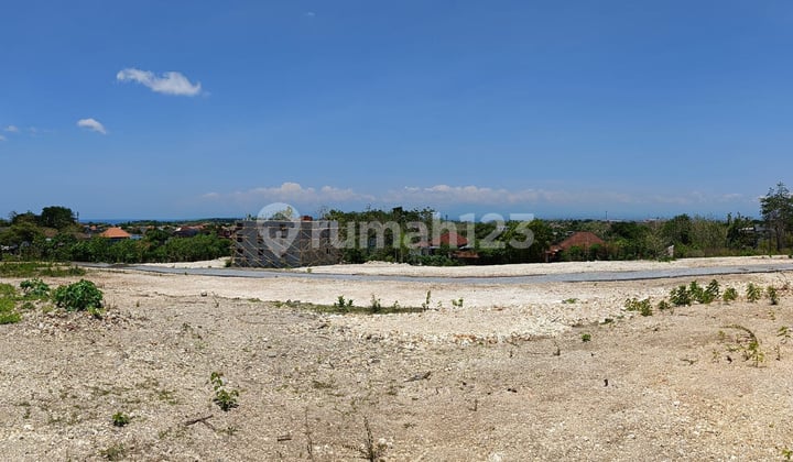 Cheap Land with Sea View in Jimbaran SHM - Freehold Certificate 450 Squaremeters