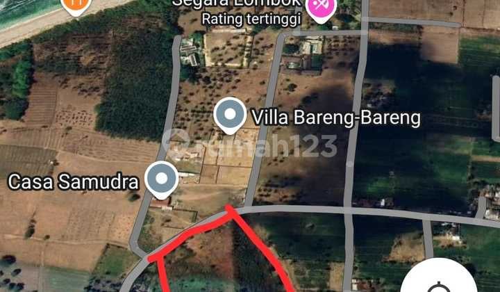 Tanah Murah View Pantai di Selong Belanak SHM - Sertifikat Hak Milik 300000 m²