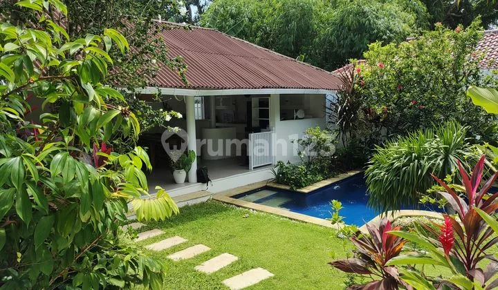 Modern Style Semi Villa House Fully Furnished New Rental SHM - Certificate of Ownership in Umalas