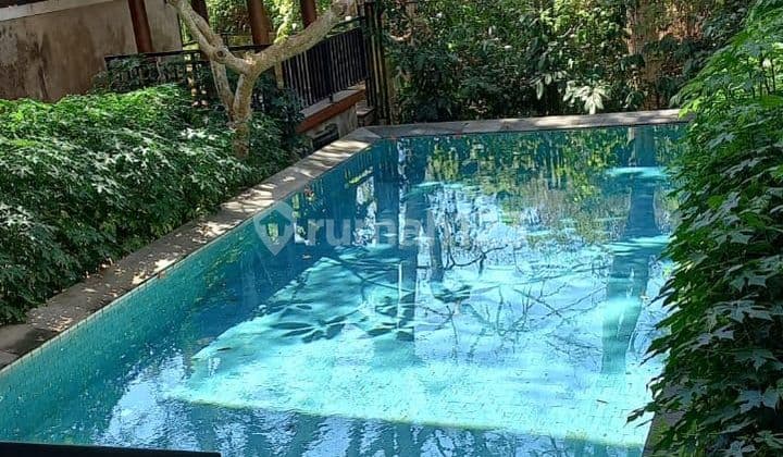 Akses Lebar!! Villa Modern Dg Kolam Renang Besar Di Taman Mumbul, Nusa Dua