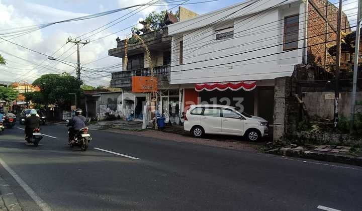 For Rent: 2-Story Shop House on Main Road, Gunung Agung, Padang Sambian, West Denpasar