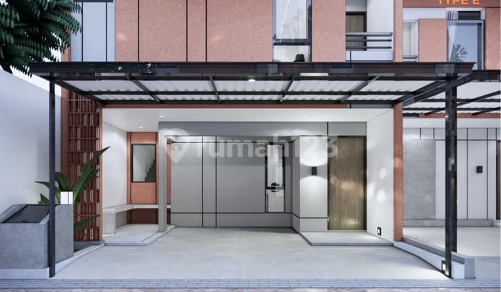 Limited Unit Luxury House Booking 10 Million Can Use KPR Process Assisted Certificate Already Split Legality Safe Red Brick No Flooding