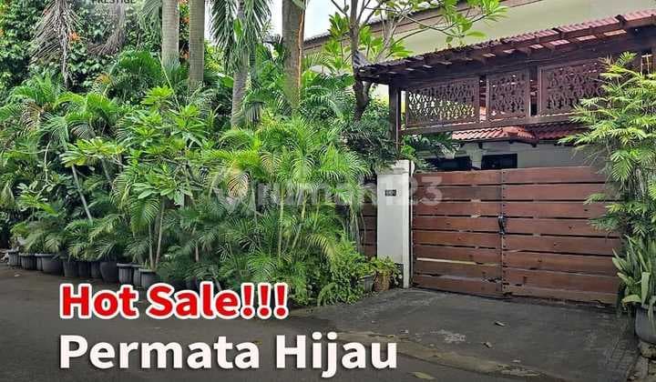 For Sale Beautiful House, Ready to Live In, 2 Floors in Permata Hijau