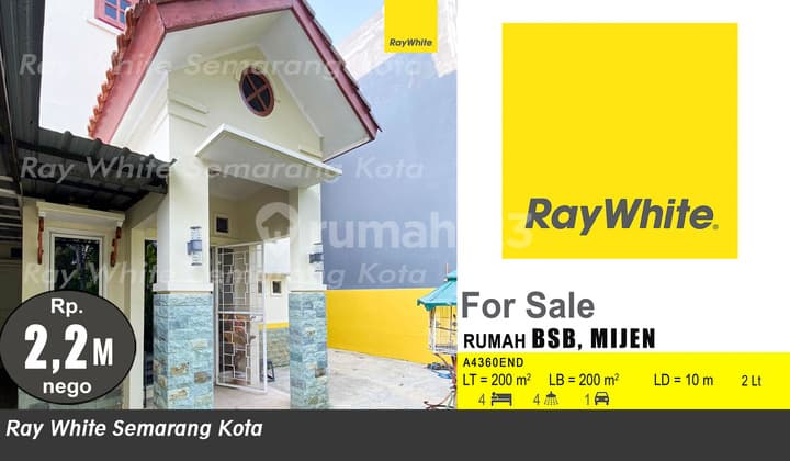 Rumah Bagus Dua Lantai Siap Huni Di BSB Mijen A4360