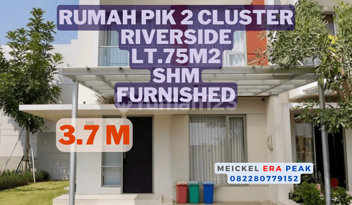 Can Be Mortgage For Sale House PIK2 Riverside, Land Area 75m2, SHM