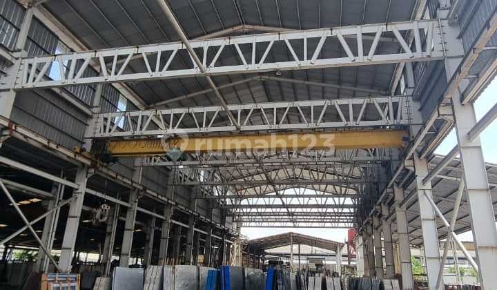 Dijual Gudang Mauk Tangerang, LT 13.617M2, LB 7.992M2, Harga 72M