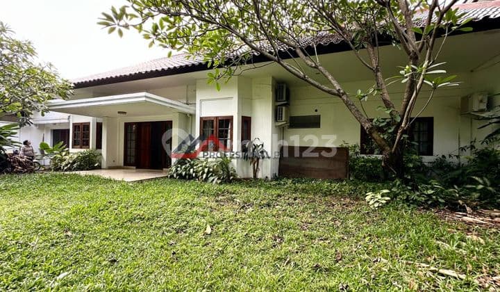 Rumah Mewah Satu Lantai Halaman Luas dan Asri