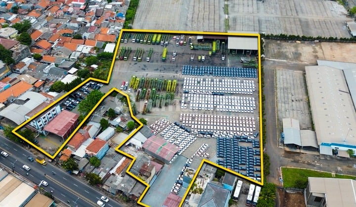 Kavling Komersial 2HEKTAR Lokasi Strategis Dekat Tol Di Jl Bekasi Raya, Bekasi