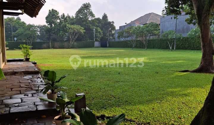 Villa Cinere Mas. Dijual Tanah Luas Dn Rumah Lama Hadap Utara SHM