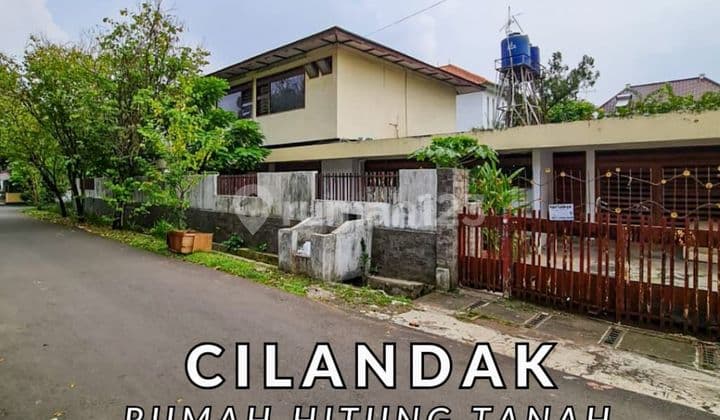 Rumah tua hitung tanah di belakang citos