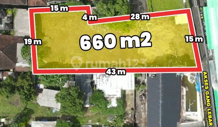 Tanah Siap Dibangun Canggu