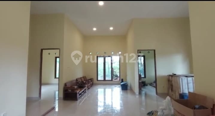 Rumah dan Tanah Dijual Murah Bebas Banjir Asri Sertifikat SHM Dekat Pasar Parung di Waru Parung Bogor