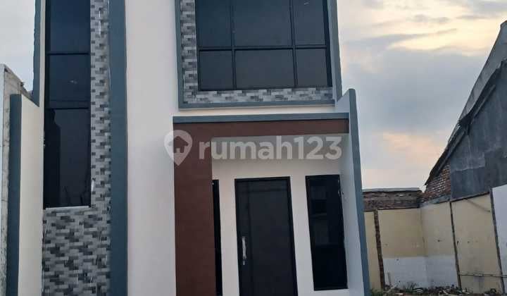 Rumah Moderen 2 Lantai Dijual Murah 2 Dekat Pintu Tol Dan Stasiun Krl Di Cibitung Bekasi