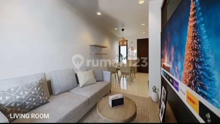 Rumah Moderen 2 Lantai 2 Carport Bebas Banjir Dekat Gerbang Tol Pamulang Dan Stasiun Mrt Lebak Bulus Di Tangerang Selatan
