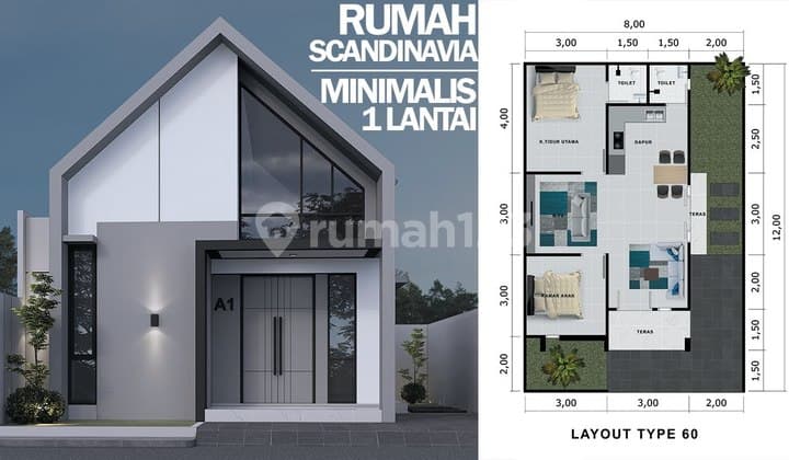 Dijual Rumah Free Desain Murah Shm Di Pasirwangi Ujungberung