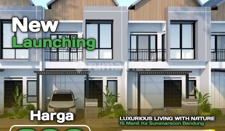 For Sale 2-Story House SHM Cluster One Gate In Nagrog Ujungberung