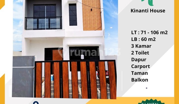 Rumah 2 Lantai Free Design Jatihandap Dkt Pusat Kota Bandung