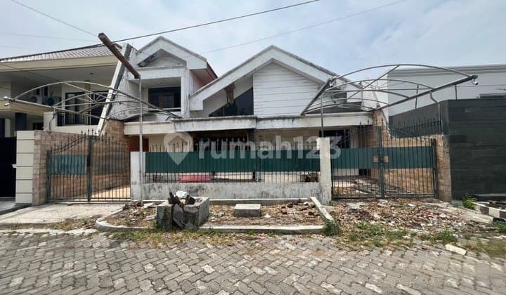 FOR SALE VILLA KALIJUDAN INDAH HOUSE - LAND AREA CALCULATION