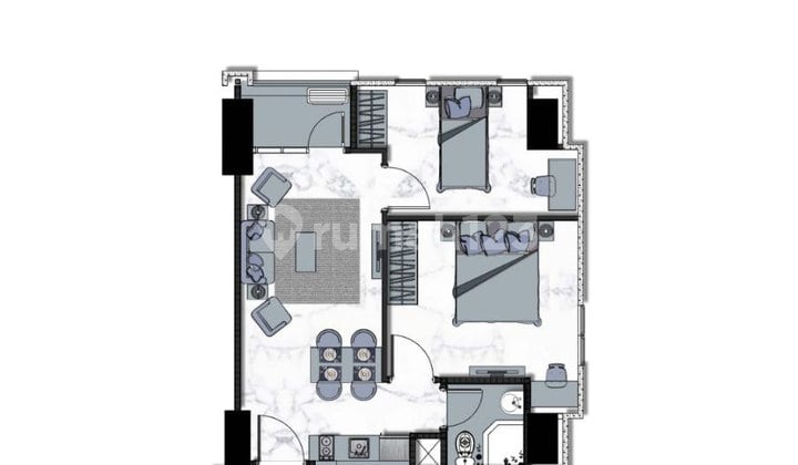 DIJUAL APARTEMEN BELLA PAKUWON CITY MALL LANTAI 8 - KOSONGAN DIJUAL APARTEMEN BELLA PAKUWON CITY MALL LANTAI 8 - KOSONGAN