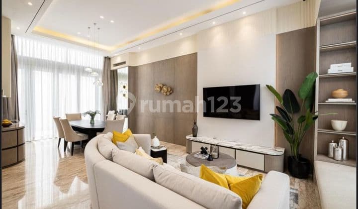 Dijual Rumah Cluster Mozart Golf Island PIK 8x20 Full Furnish