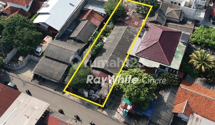 Tanah Pinggir Jalan Raya Dekat Ke Pintu Tol Sawangan Dan Limo