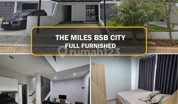 Rumah Bagus Siap Huni di The Miles Bsb City