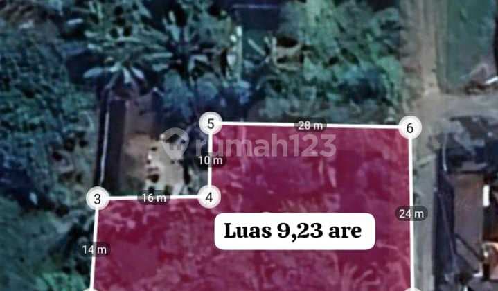 Tanah 9.23 Are SHM di Lingkungan Villa Dekat Pantai Ekkwan