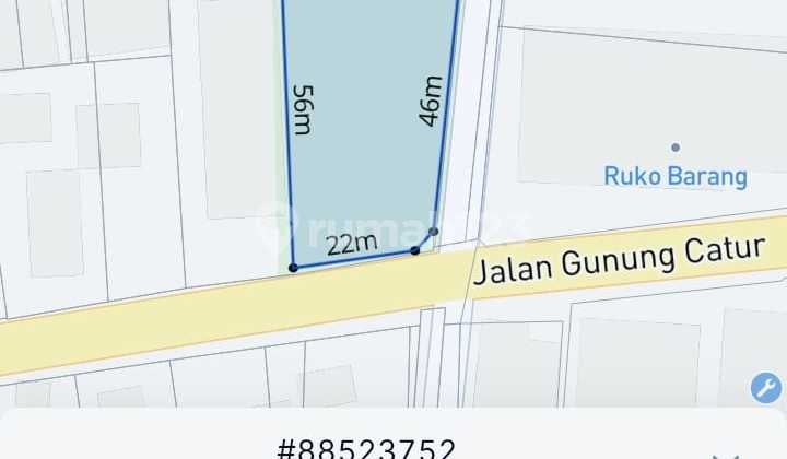 15 Are Land on Jl Utama Gunung Catur Denpasar Ant