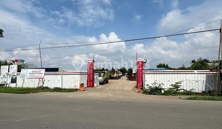 Tanah Strategis Zona Industri Sudah Di Cor Di Widasari Indramayu