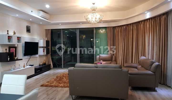 Disewakan Apartemen St Moritz 3br, Full Furnished Puri Indah, Jakarta Barat