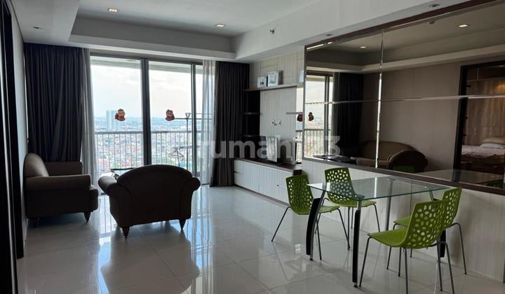 Di sewa Apartment Saint Moritz Tower Royal 2 BR luas 82 Sqm Kembangan Jakarta Barat