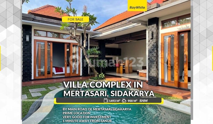 For Sale Villa Complex In Mertasari, Sidakarya, Bali
