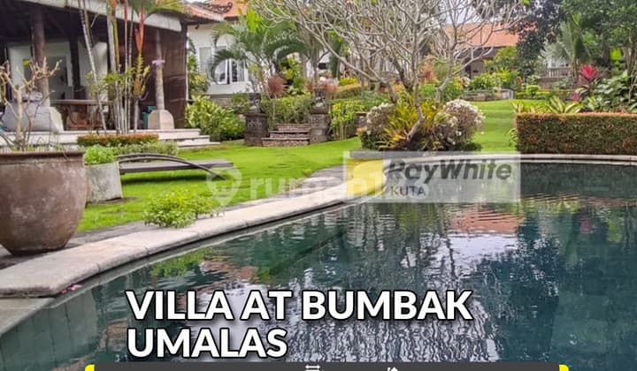 Tropical Villa For Sale At Bumbak, Umalas, Kerobokan, Bali