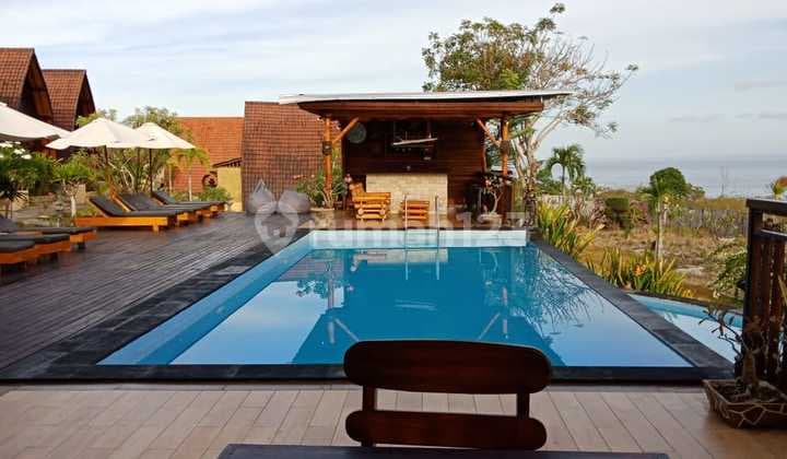 Resort Joglo Nusa Penida, 54 Are, 12 Kamar, Siap Operasional SHM!
