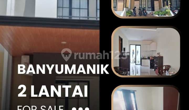Rumah Modern 2 Lantai Dalam Cluster Puri Asri Perdana Banyumanik