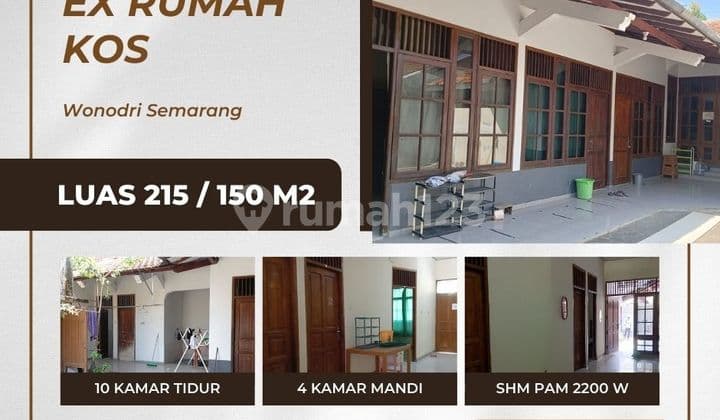 Dijual Ex Rumah Kos - Wonodri Semarang Selatan