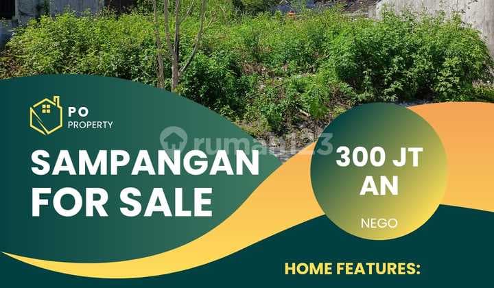 Kavling Siap Bangun Dalam Perumahan Cluster Sampangan Dekat Kampus