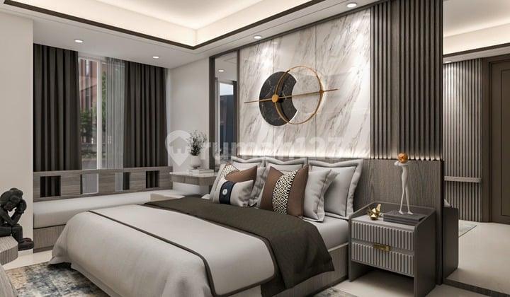 Apartment 1 BR Gold Coast Bagus Furnished tower bahama