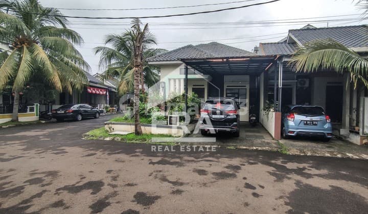 Mutiara Hijau Residence Rumah Hoek di daerah Pakansari Pemda Cibinong