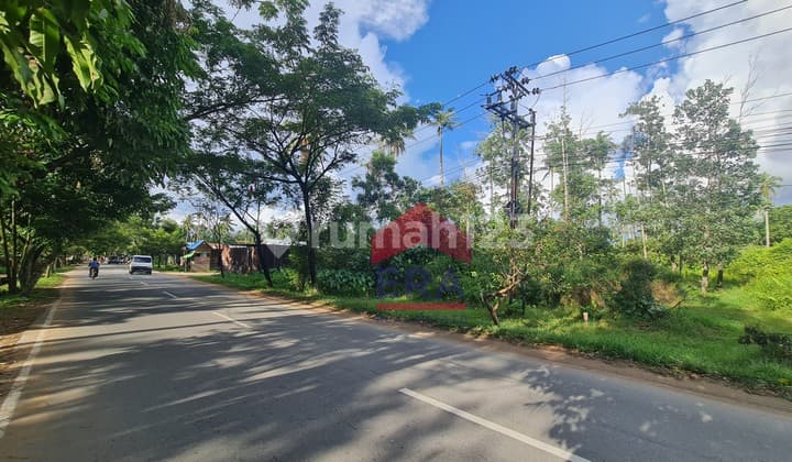 Tanah Tepi Jalan Karet Pontianak Barat, Pontianak
