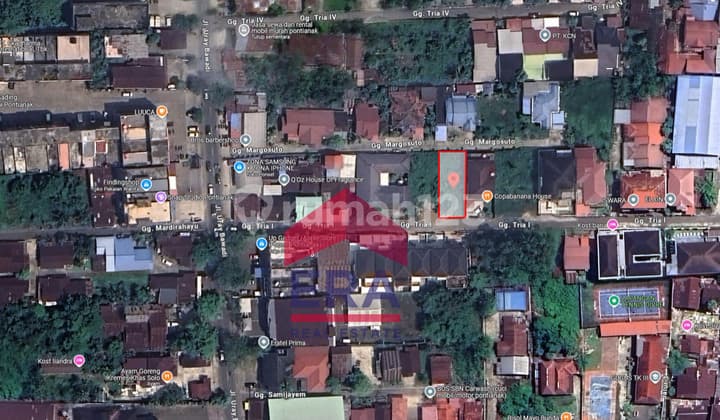 Tanah Tengah Kota Uray Bawadi Tria 1, Siap huni Pontianak