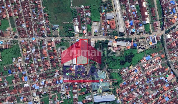 Tanah lokasi strategis Jalan Ayani Gg. Selasih, Pontianak