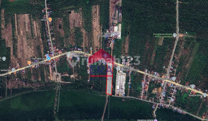 Tanah Tepi Jalan Raya Sungai Kunyit, Mempawah