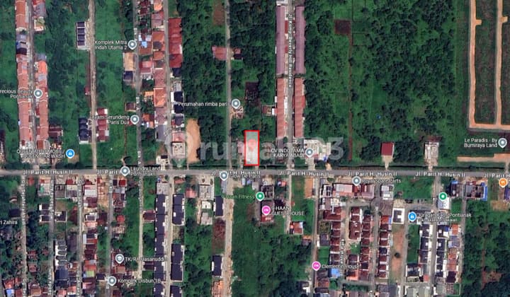 Tanah tepi jalan siap bangun Paris 2 , Pontianak