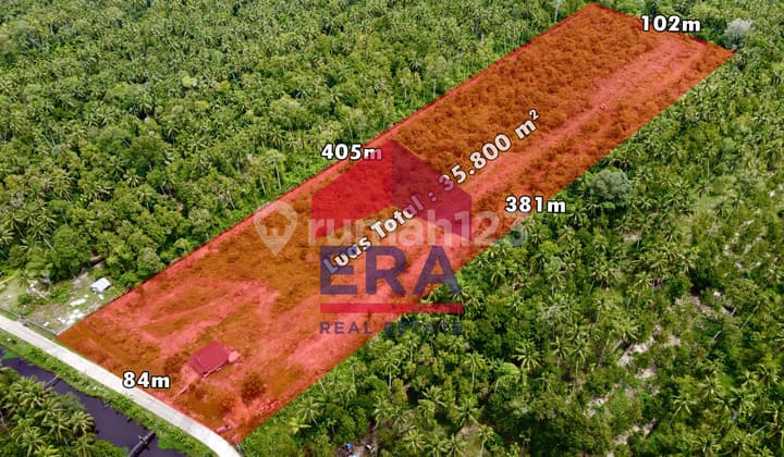 Tanah dijalan sungai bemban, Pontianak kubu raya