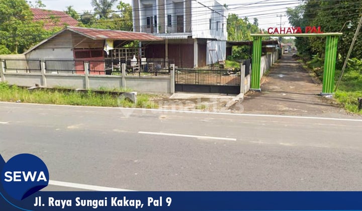 Ruko Sewa Tepi Jalan Raya Sungai Kakap, Kubu Raya