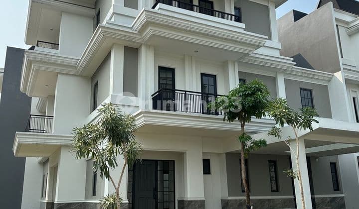 Hot unit Winona Alam Sutera – Rumah 3 Lantai Sudut, Marmer & Lift, Siap Huni